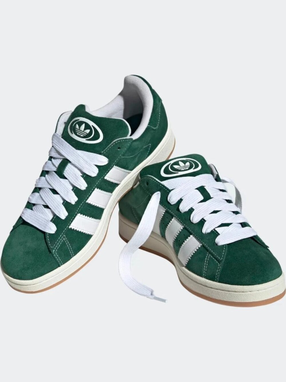 Adidas Originals Men's Green White Campus 00s Shoes Size 12 us H03472